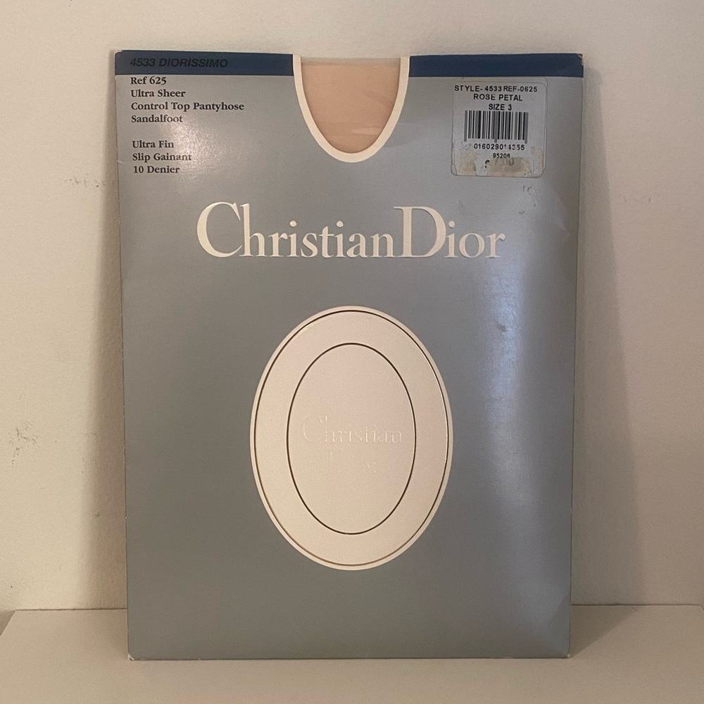Dior Cream (Rose Petal) Pantyhose Packaging